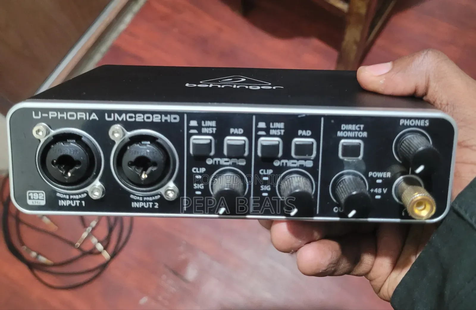 Behringer U-Phoria Umc202hd