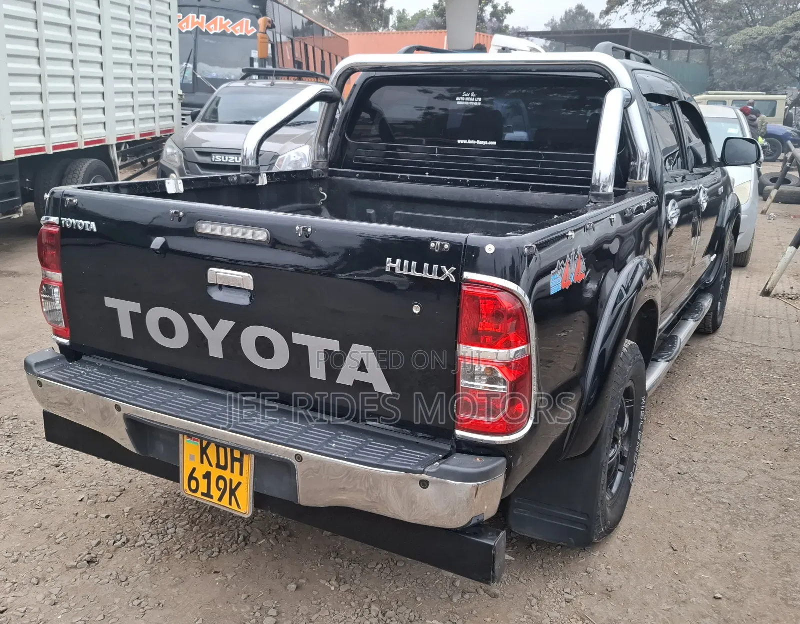 Toyota Hilux 3.0 D-4D 4x4 2015 Black