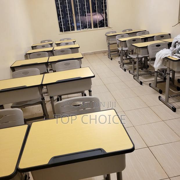 Modern Adjustable School Desks Chairs - main view