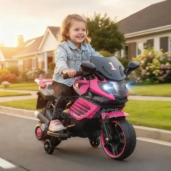 **Pink Kids Electric Racer Bike Model 3188 **