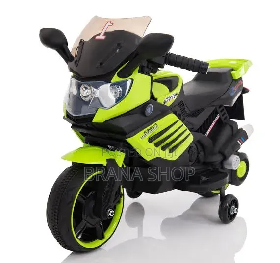 **Kids Electric Sport Motorcycle 3188 Green **