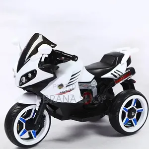 **White 3188 Double Motor Kids Electric Racer **
