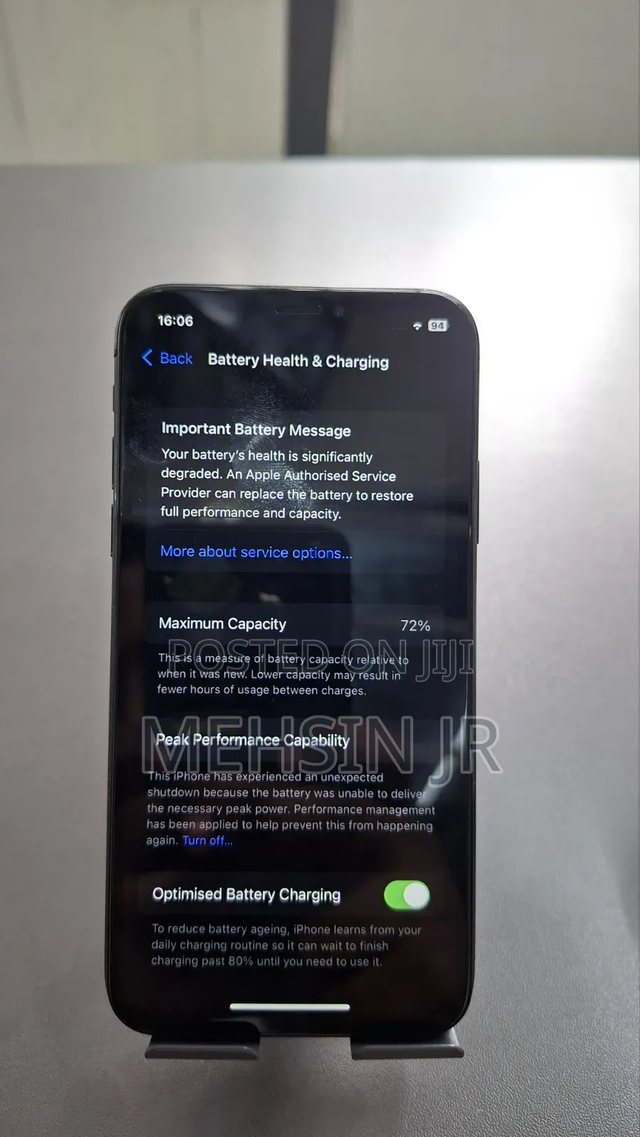 Apple iPhone X 256 GB Black