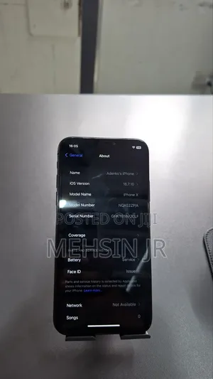 Apple iPhone X 256 GB Black