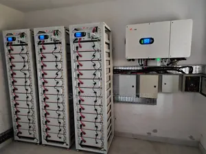 50kw Solar Green Energy System With 180kwh Lithium Batteries Storage