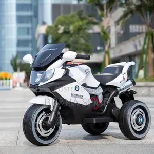 **White Kids Electric Racer Motorcycle 3188 **