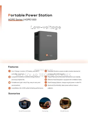 1kwh HOPE1000 Felicity All in One Energy Storage Backup System