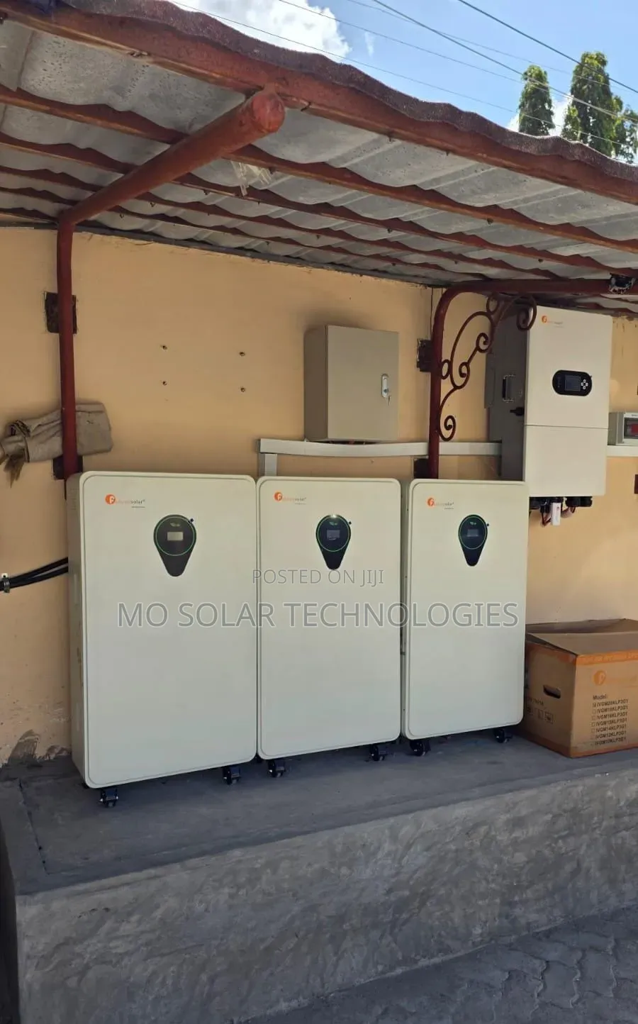 20kw Solar Green Energy System With 75kwh Battery Storage System