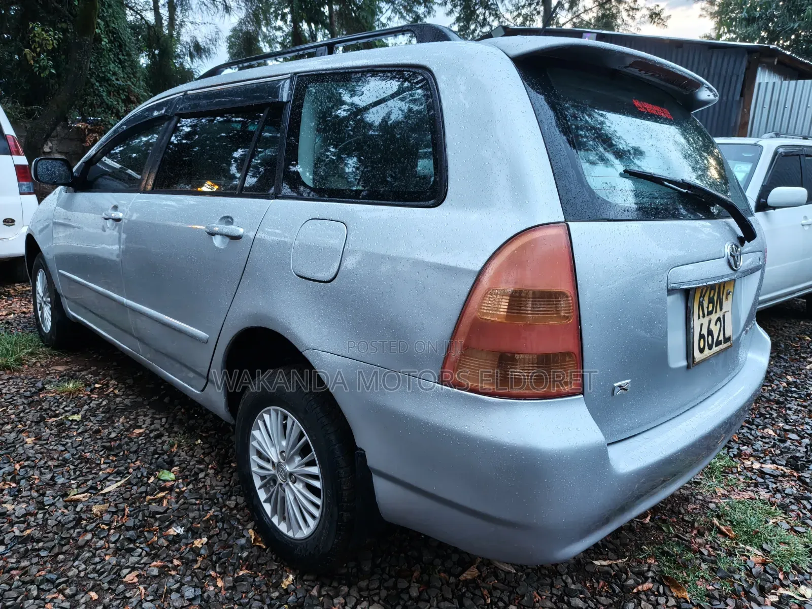 Toyota Corolla Fielder 2003 Silver