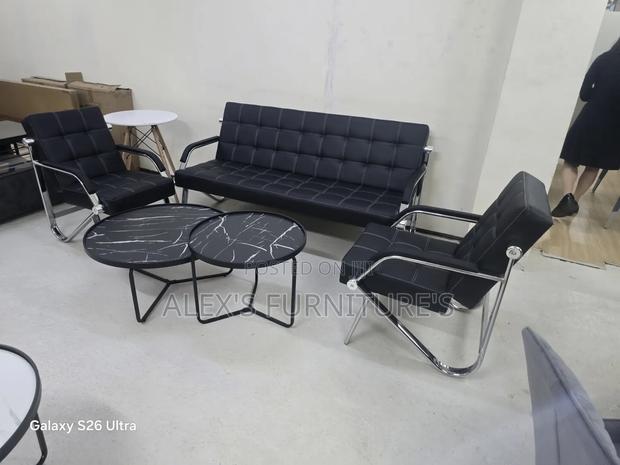 Executive Sofa/ Visitors Waiting Chairs//office Bench, - thumbnail 3