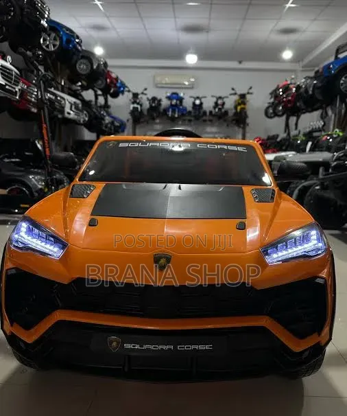 **Licensed Lamborghini Urus Electric Kids Ride-on Car Yellow **