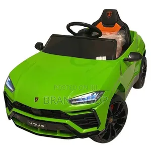 **Green Lamborghini Urus Official Kids Electric Ride-on **