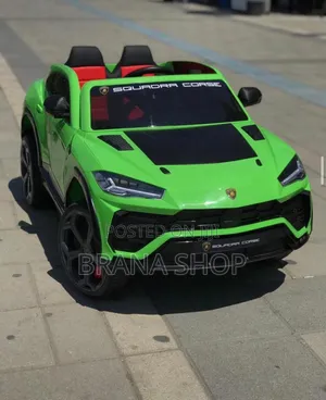 Licensed Lamborghini Urus Kids Electric Ride-on Car Green 