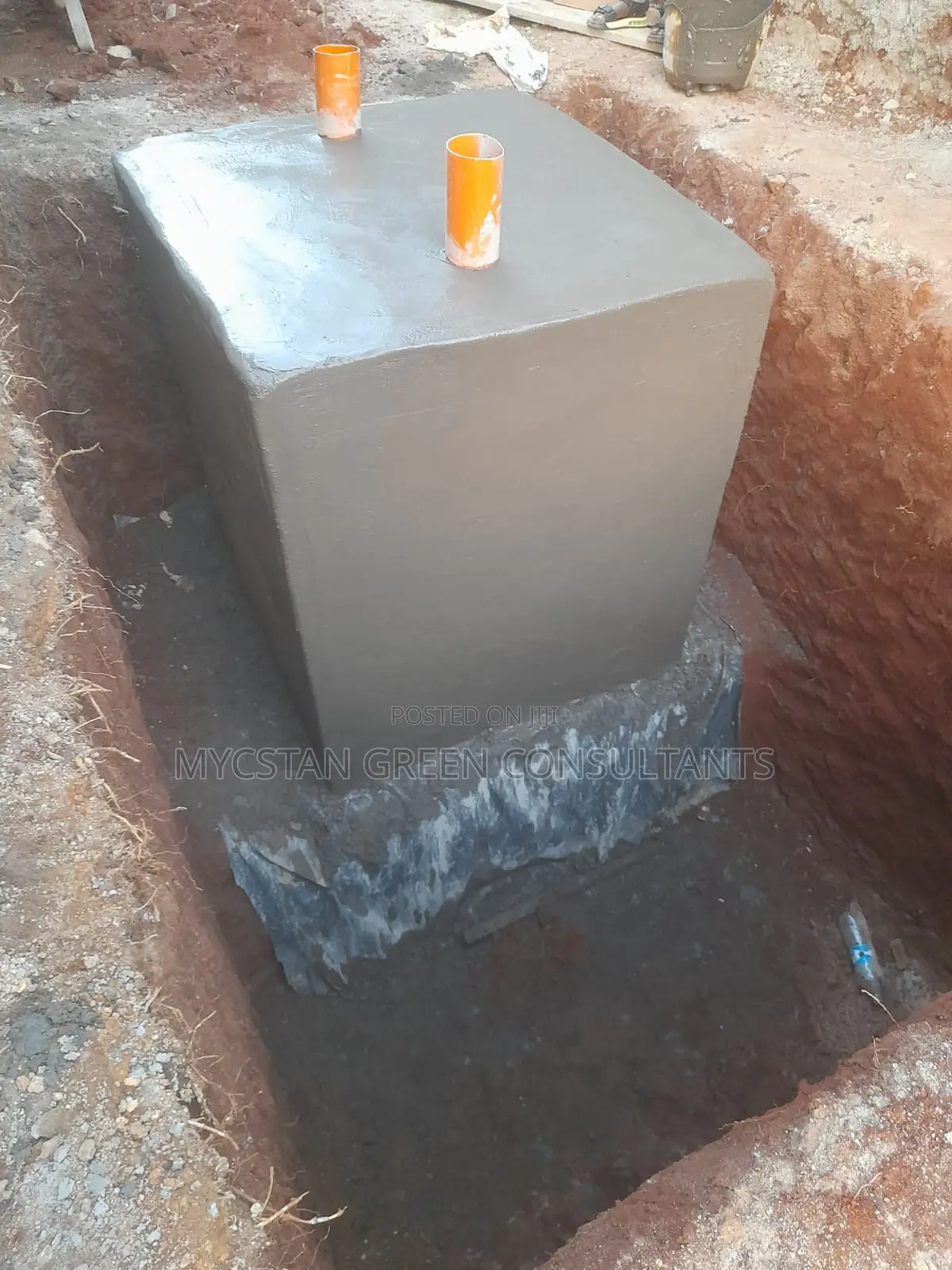 Biodigester Construction in Kisumu, Kakamega Western Kenya