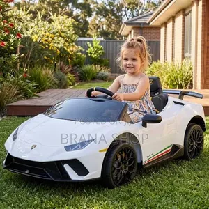 **Lamborghini Urus Licensed Kids Electric SUV White **