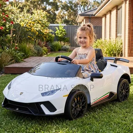 **Lamborghini Urus Licensed Kids Electric SUV White **