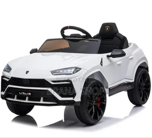 **Licensed Lamborghini Urus Kids Electric Ride-on Car White **