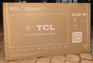 TCL Qled 65 Inch T6c Google Frameless Uhd TV