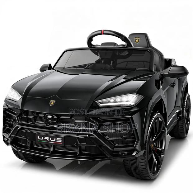 Officially Licensed Lamborghini Urus Kids Electric Ride-on Black 