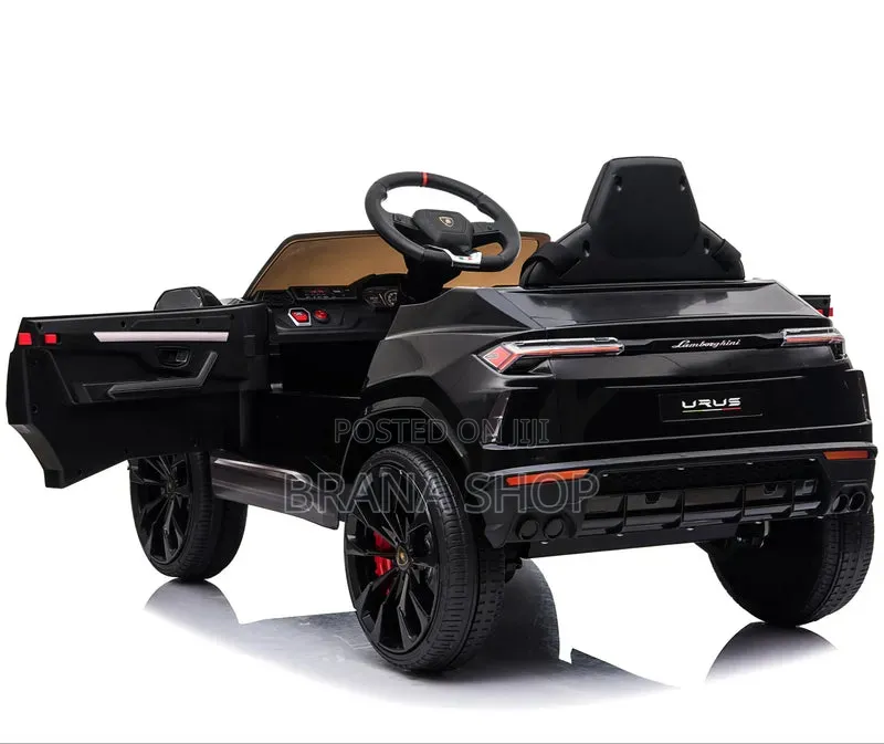 Licensed Lamborghini Urus Kids Electric Ride-on Car Black