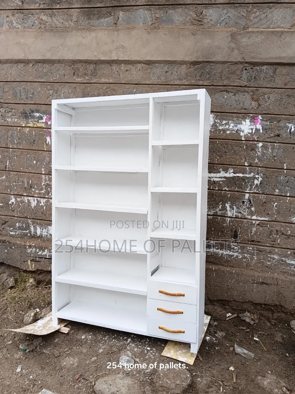 4 by 6 Bags and Shoes White Rack