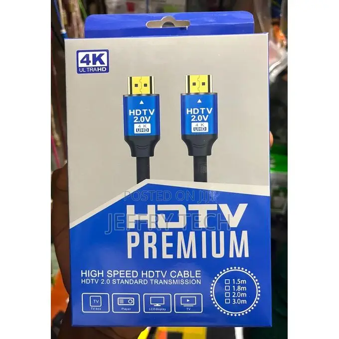HDMI Cable - 60Hz 18Gbps High-Speed 2.0 Braided HDTV Cable - 60