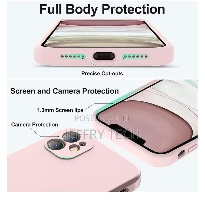 iPhone 11 Silicone Phone Case Pouch With Camera Protection - Scratch