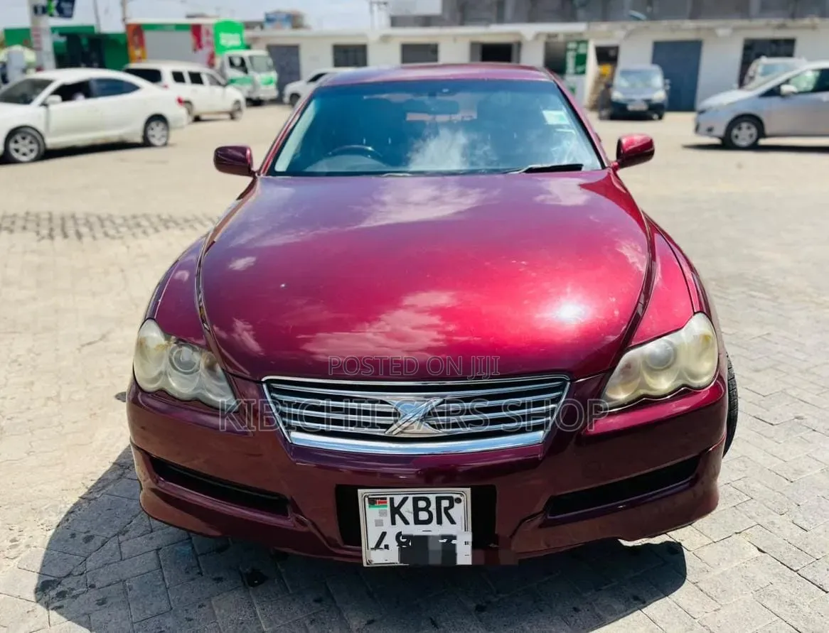 Toyota Mark X 2005 Burgundy