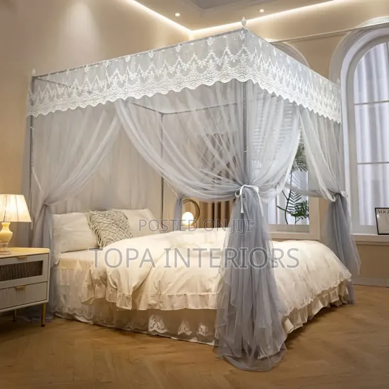 Imported Mosquito Nets With 4 Stands