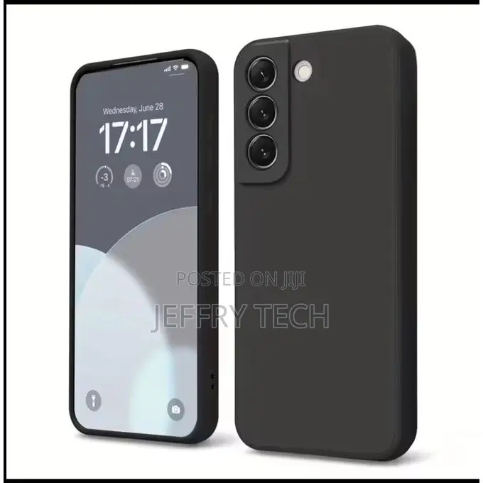 Oppo A5 Silicone Case Pouch – Sleek Black Design With Camera Protect
