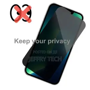 iPhone 12 Pro Privacy Screen Guard Protector, Enhanced Tempered Glas