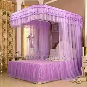 5x6 Pink 2 Stand Rail Mosquito Nets