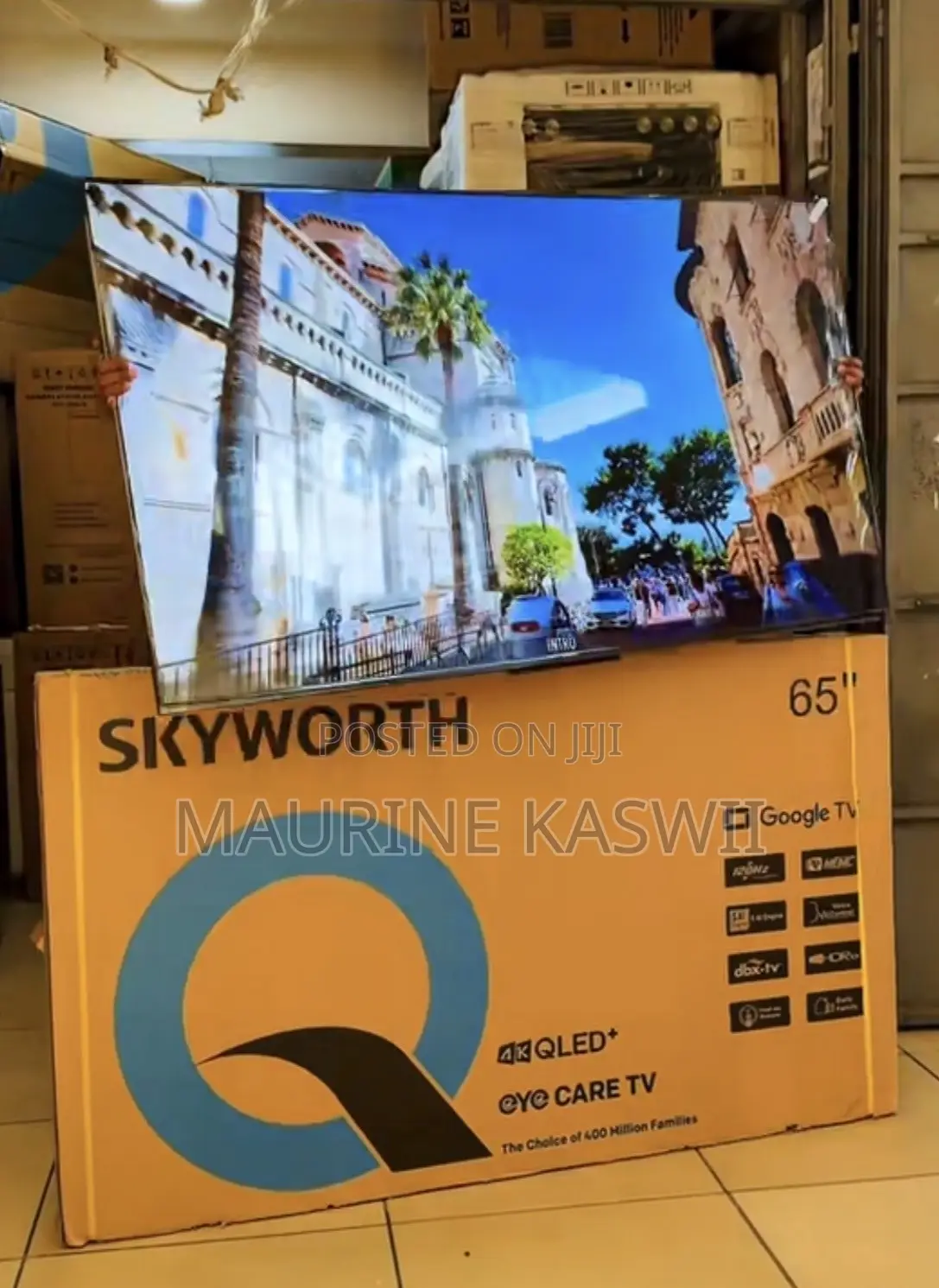 Skyworth 65” Smart Qled TV