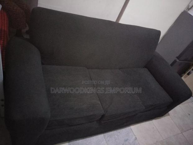 Black 3 + 2 Sofa Set - thumbnail 2