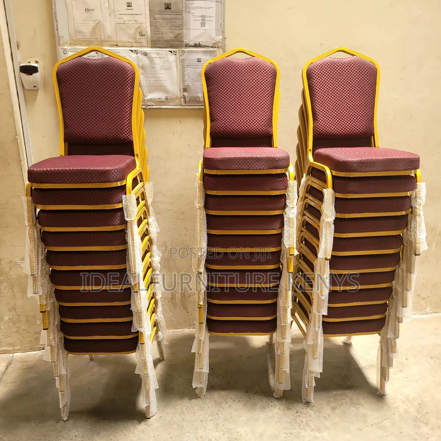 Stackable Banquet Chairs - Church Chairs