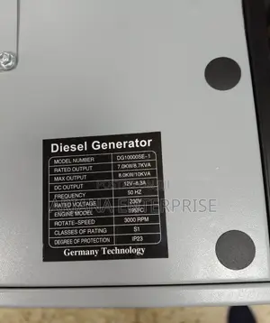 G10000se-1 Diesel Generator