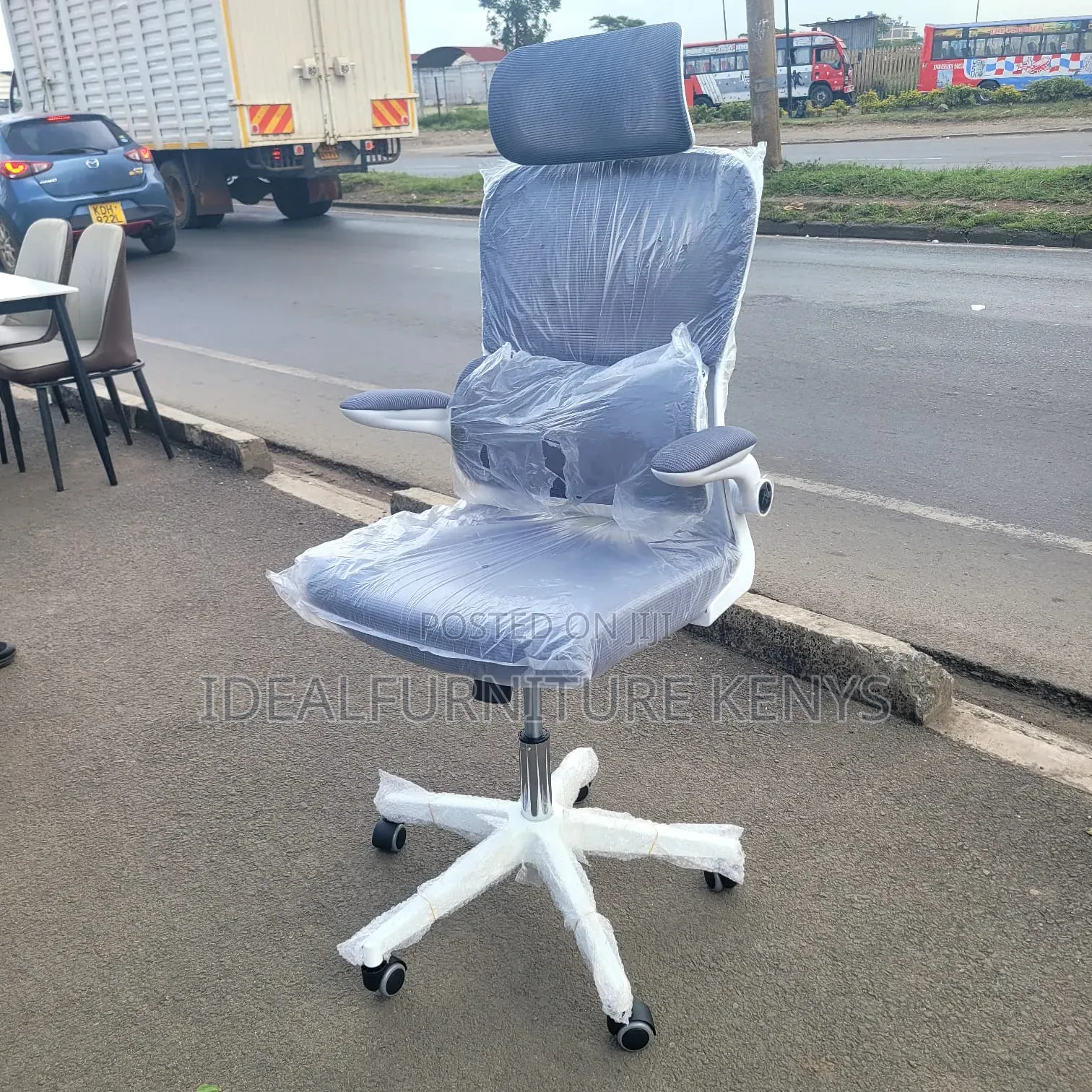 Ergonomic Office Chair - Mesh Office Chair With Headrest