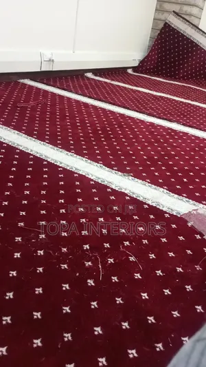 Saff Lined Top Quality Mosque Floor Carpets Wall to Wall Carpeting