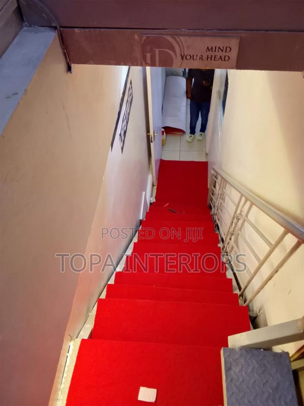 Red Wall to Wall Carpets for Stairs Carpeting