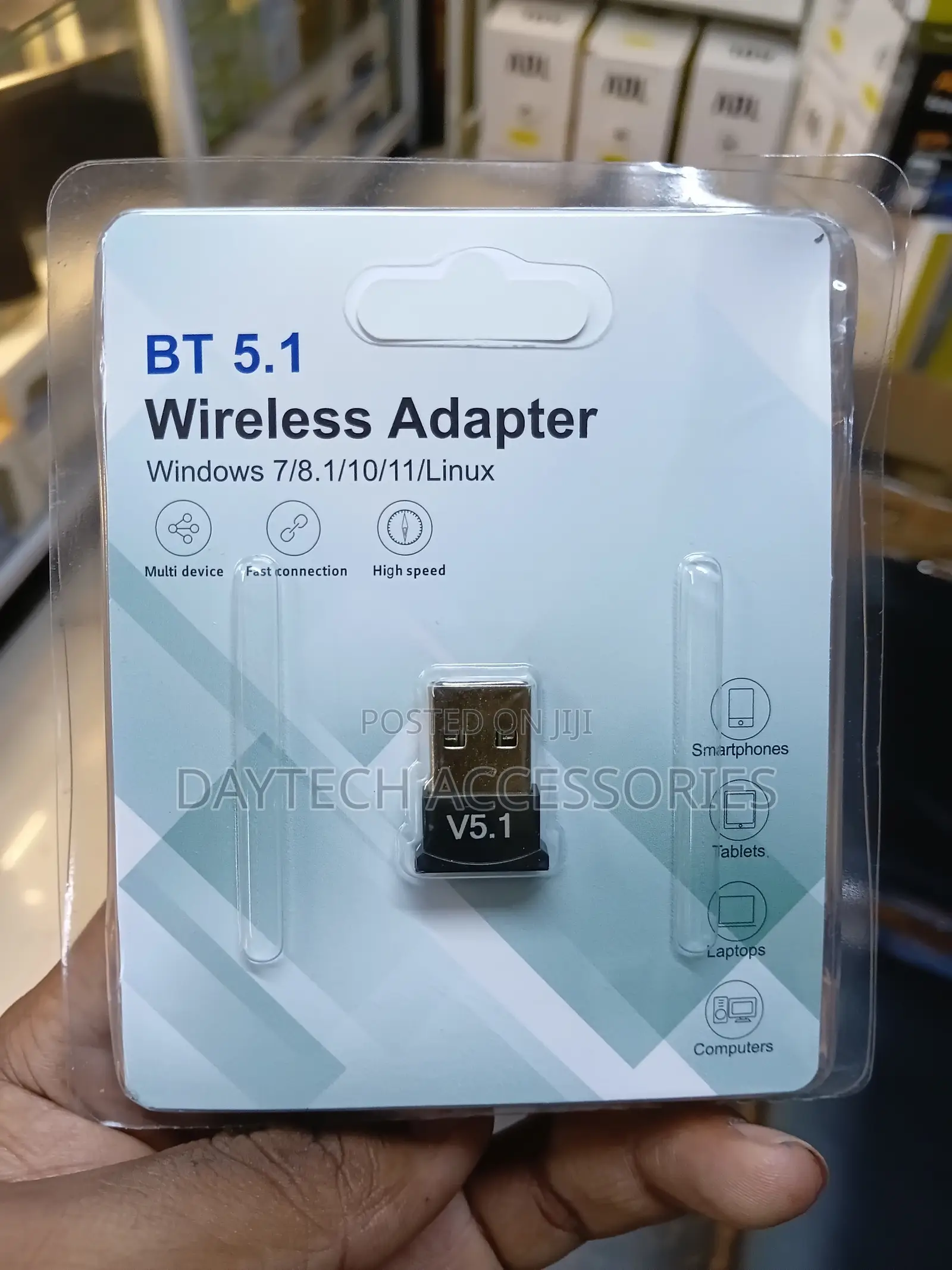 USB Bluetooth 5.1 Wireless Adapter Dongle