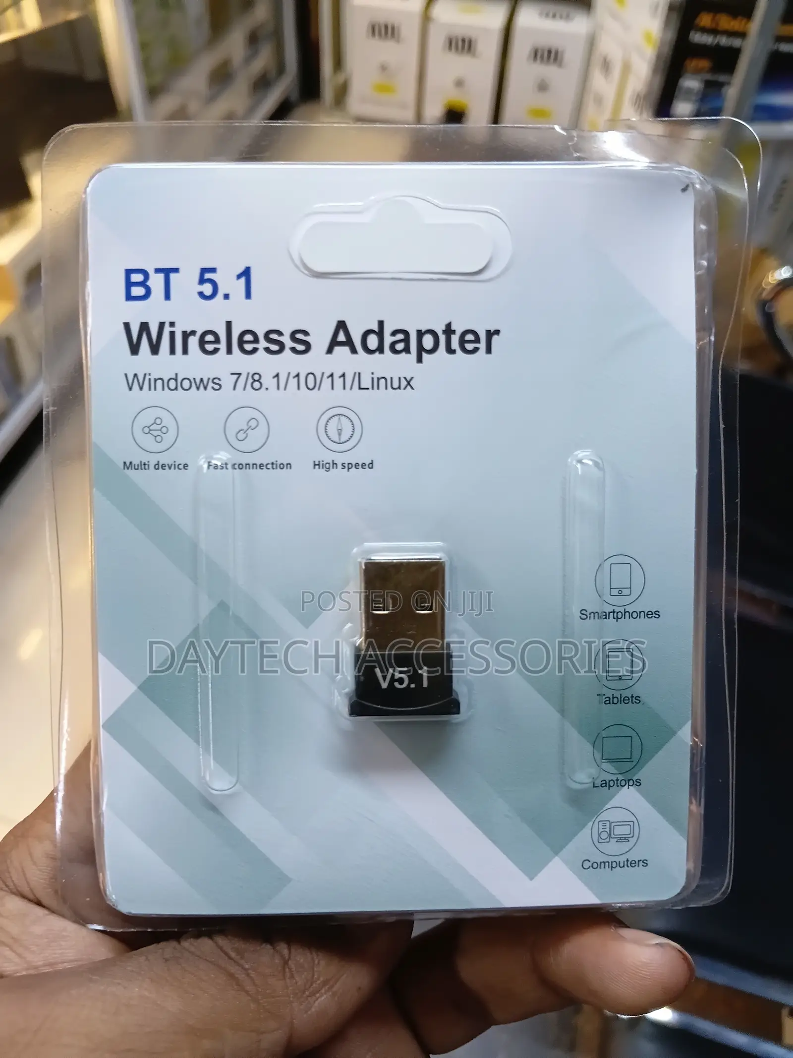 USB Bluetooth 5.1 Wireless Adapter Dongle