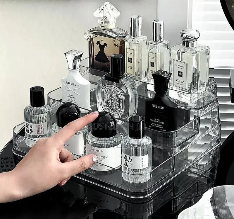 3-Tier Acrylic Display Shelf Organizer - Zy