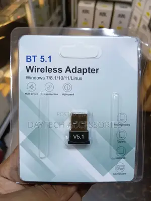 USB Wireless Bluetooth V5.1 Dongle Receiver Adapter