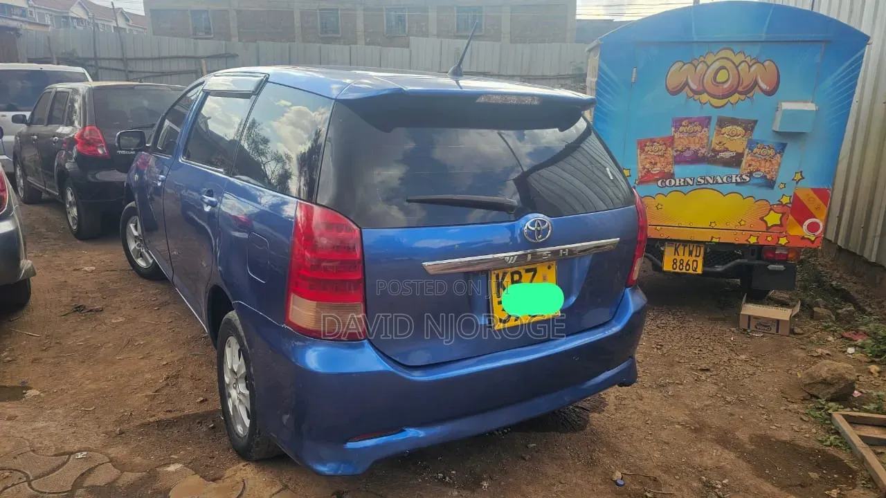 Toyota Wish 2008 Blue