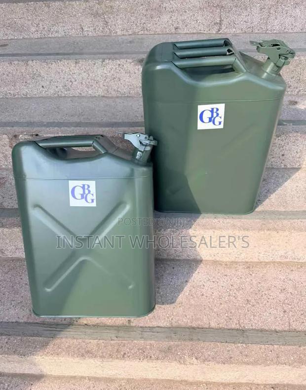 Fuel 20 Litres Aluminium Jericans