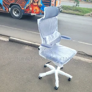 Ergonomic Mesh Office Chair - Grey Office Chair