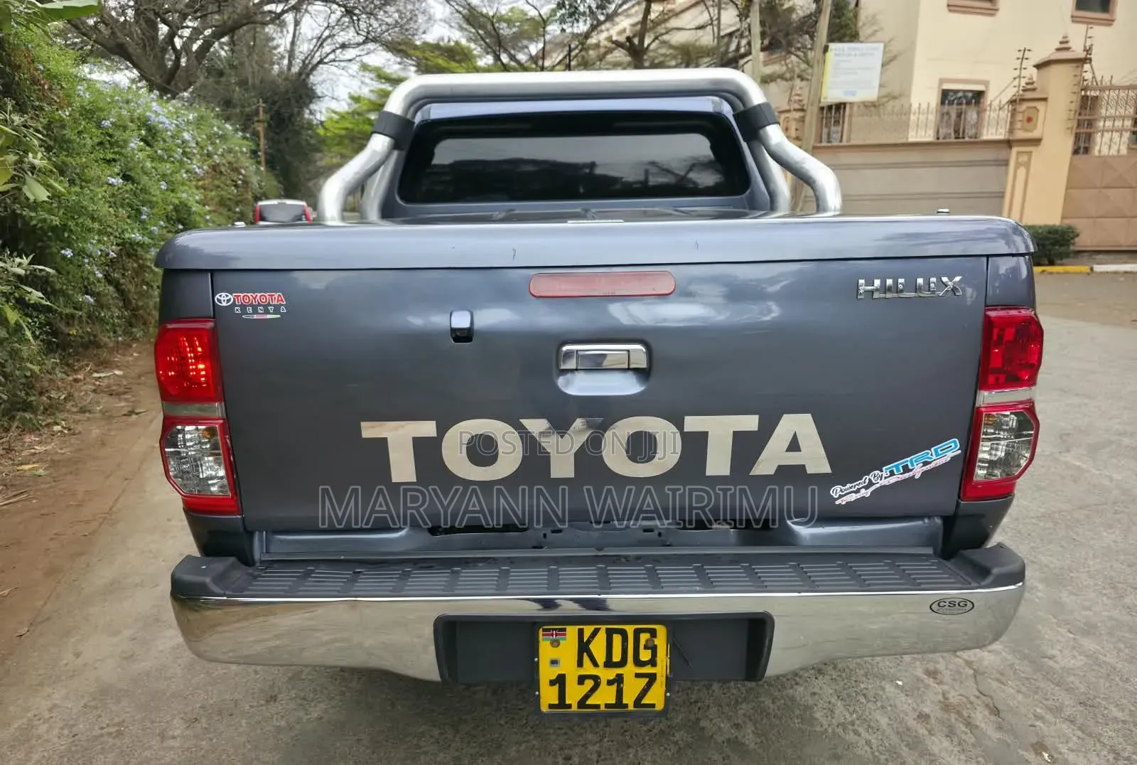 Toyota Hilux 3.0 D-4D 4x4 2014 Gray