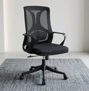 Office Chair; Mid Back Mesh Swivel Adjustable Staff Office Seat