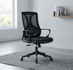 Office Chair; Mid Back Mesh Swivel Adjustable Staff Office Seat