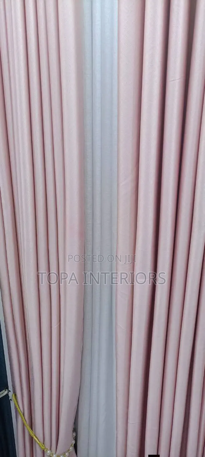 Opaque Pink Blackout Curtains for All Rooms